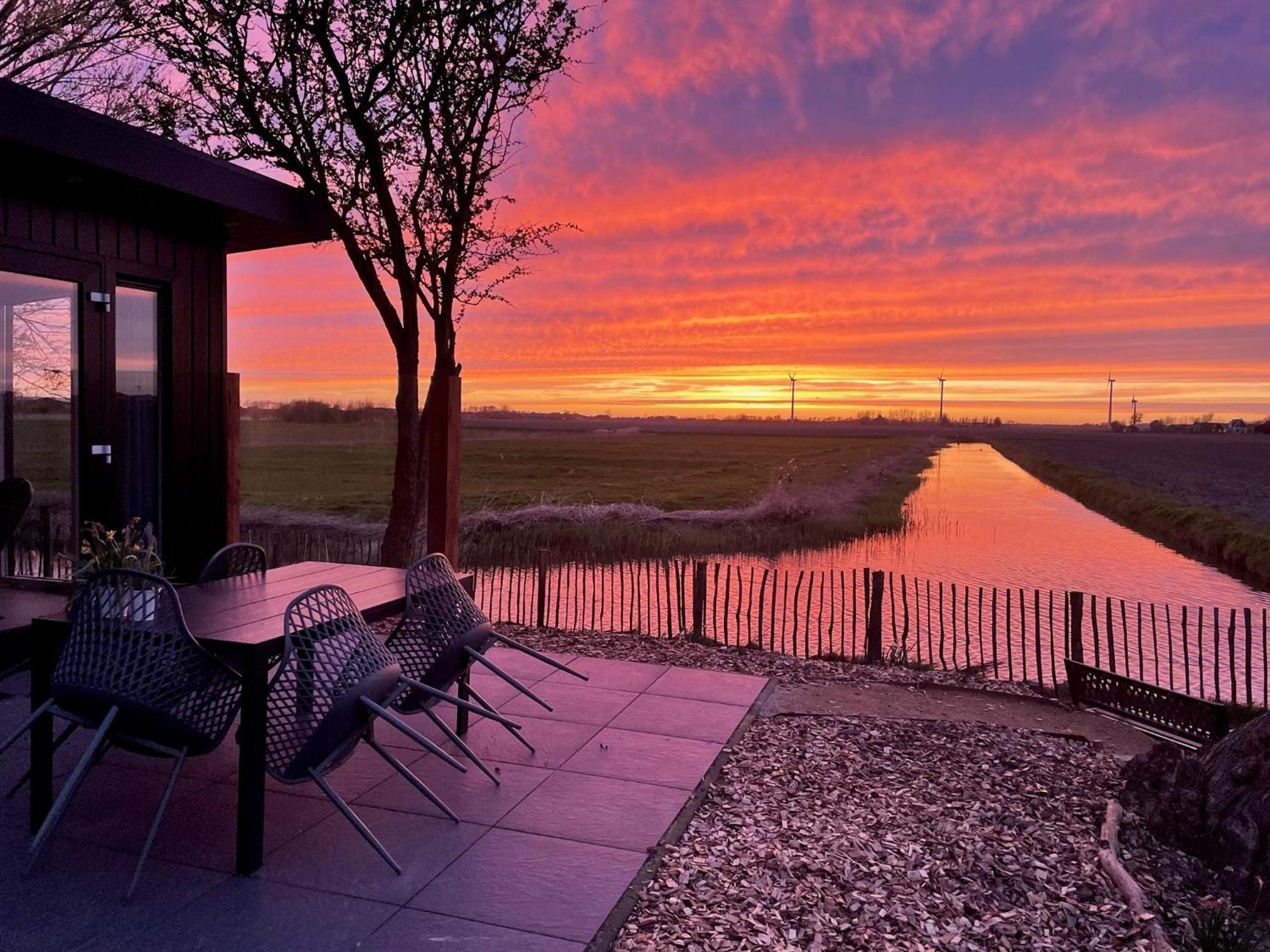 Vogelvrij, Vakantie Woning Met Landelijk Uitzicht En Geheel Omheinde Tuin Burgerbrug Exterior foto