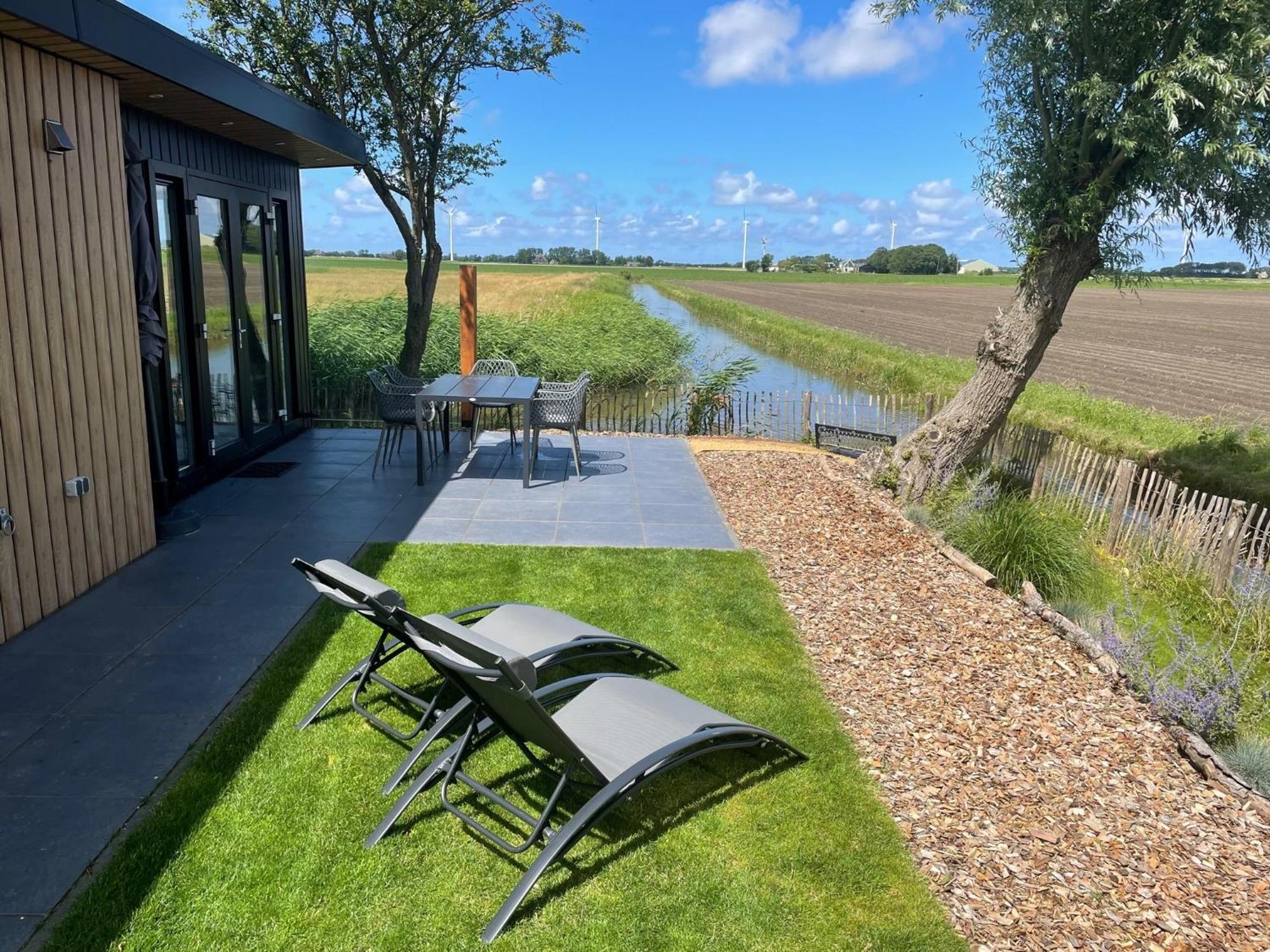 Vogelvrij, Vakantie Woning Met Landelijk Uitzicht En Geheel Omheinde Tuin Burgerbrug Exterior foto