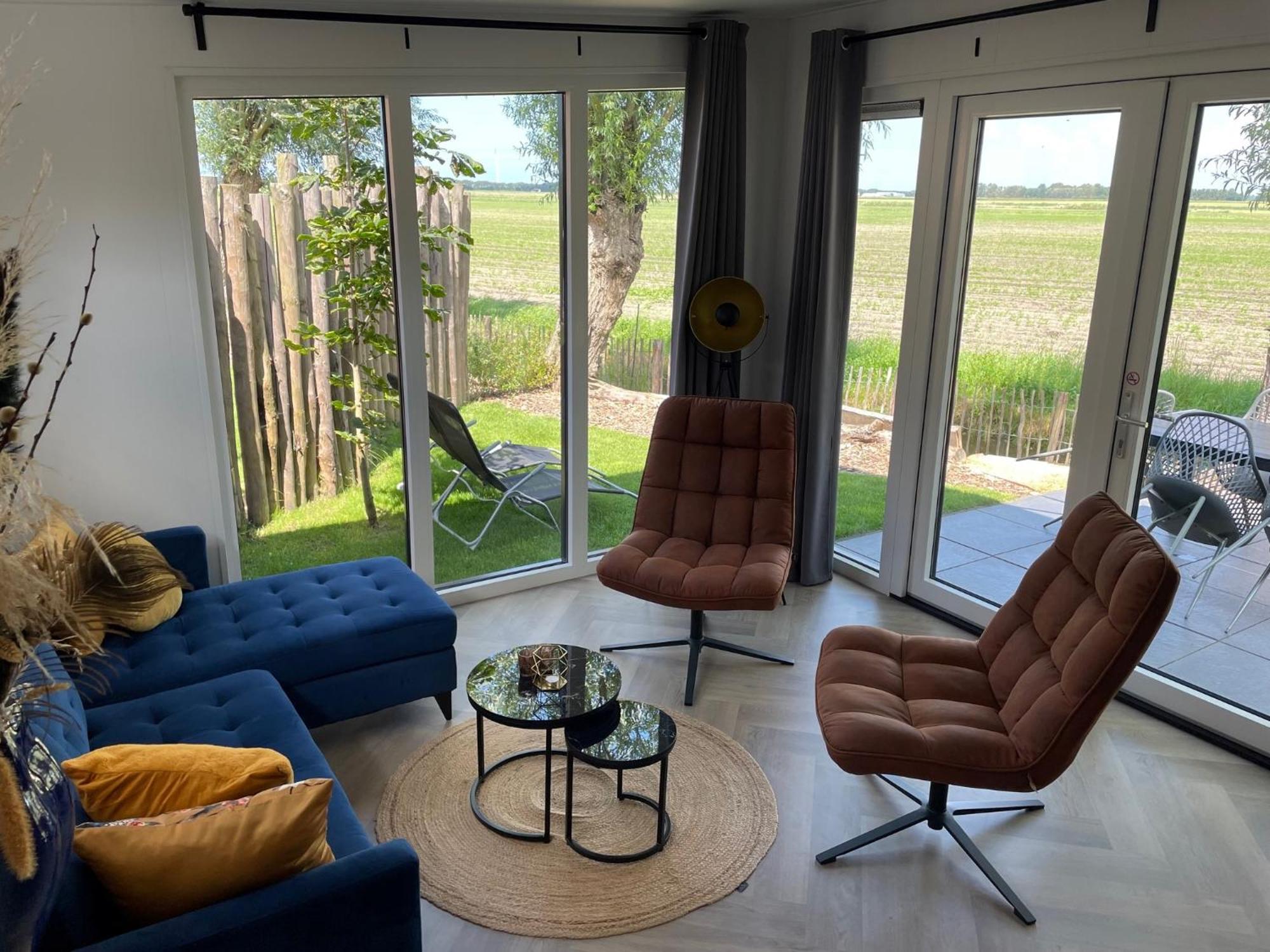 Vogelvrij, Vakantie Woning Met Landelijk Uitzicht En Geheel Omheinde Tuin Burgerbrug Exterior foto